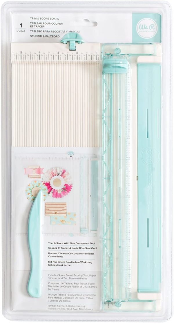 Trim & Score Board / Tabla de Corte y Dobleces Aqua