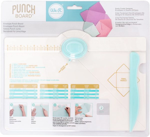 44121611 Tabla perforadora para sobres - Envelope punch board