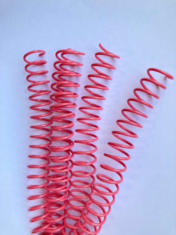44103504 - 5 piezas de Espiral plástico Coral 30 mm