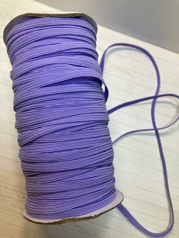 11162115 Elastico plano 6mm color Lila carrete 90m