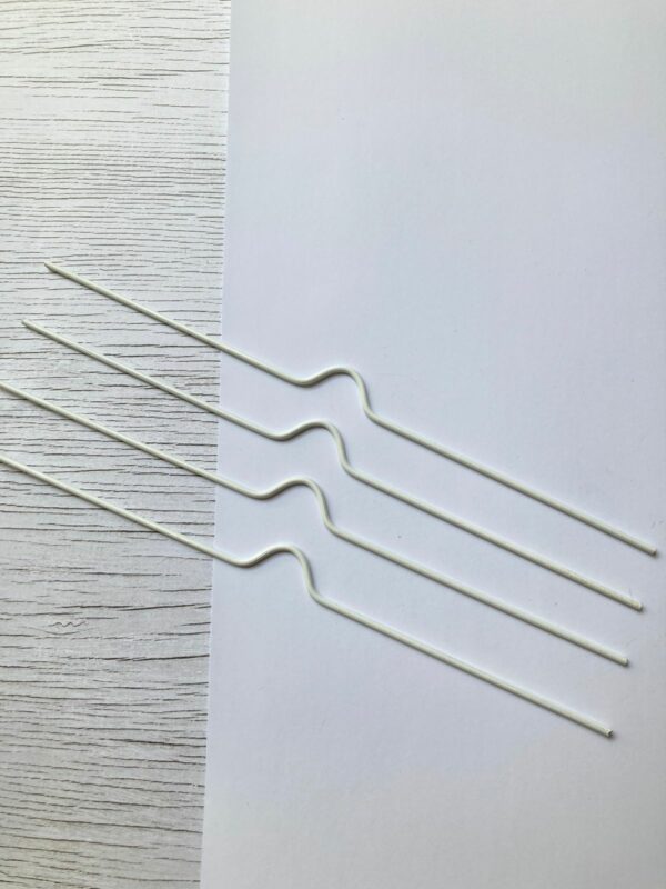 Colgador para calendario 13 cm Color Blanco - 5 piezas