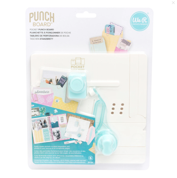 44121611 Journal Studio Pocket Punch Board / Perforadora Para Bolsillos 660484