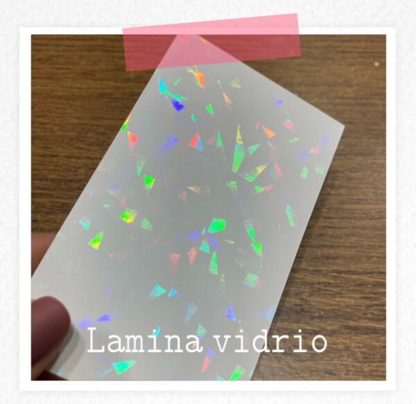 13111211 Lamina Holográfica Vidrio 50 metros