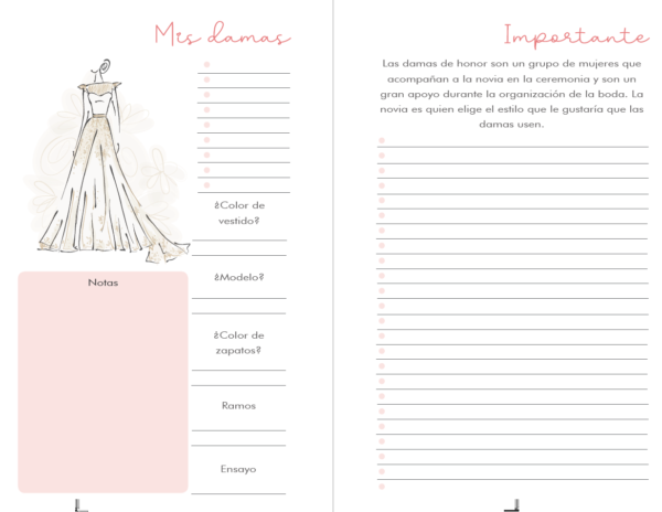 44111516 Interior impreso - Planner de Bodas media carta 2024-2025 - Image 7