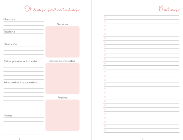 44111516 Interior impreso - Planner de Bodas media carta 2024-2025 - Image 8