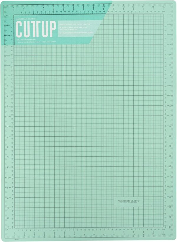 Base de Corte auto curable - 18 x 24" color Aqua 63046 (tapete)