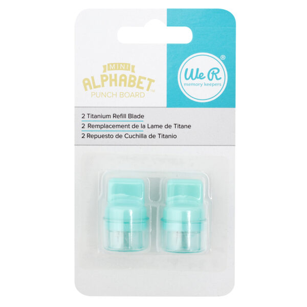 Accesorios - WR - Mini cuchillas de alfabeto (2 piezas) 663005