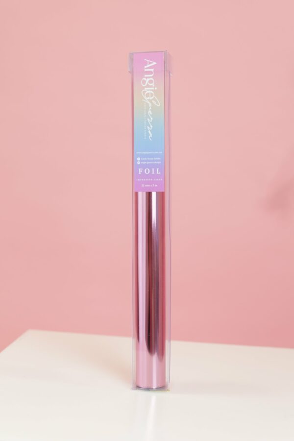14111525 Foil para toner - Color Rosa 10 m - Marca Angie Guerra