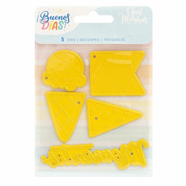23251802 Sizzix 34004721 Juego de Troqueles - Buenos días  5 pzas