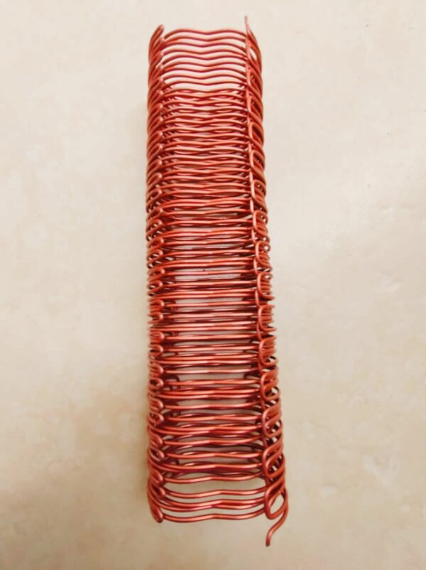 44103504 Arillo Metálico 2:1  1 1/4" Rose Gold 16 Aros - 8 tiras - Image 2