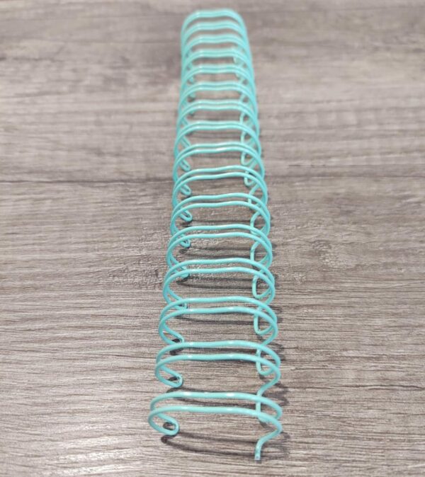 44103504 Arillo Metálico 2:1  1" Aqua 16 AROS 10 PIEZAS