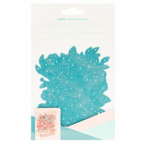 23251802 WER 60000115 Troquel tarjeta floral - 1 pieza
