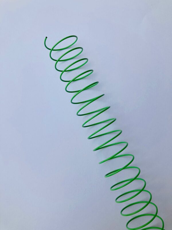 Espiral metálico 2:1 - Color Verde medida 20mm