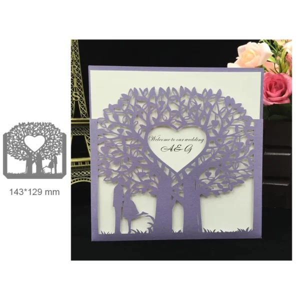23251802 Troquel mod. Árbol de amor  - Modelo 0023 - Image 2