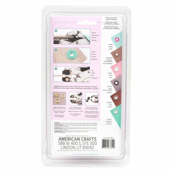 44121611 Crop-A-Dile Eyelet Lilac / Perforadora y Cierra Ojillos - Image 3