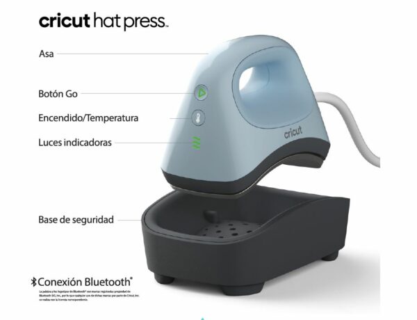 PLANCHA PARA GORRAS HAT PRESS CRICUT - Image 4