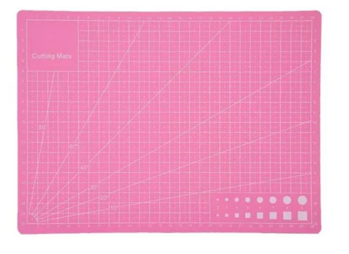 Elan Tapete de corte A1 rosa/morado, tapete de corte autorreparable de 36 x  24 pulgadas, alfombrilla de 5 capas, tabla de cortar para manualidades