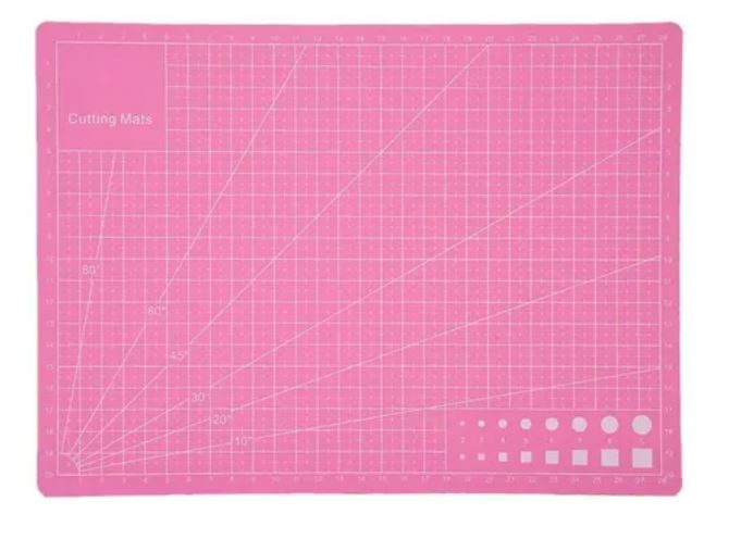 Base de corte autocurable – COLOR ROSA 28 x 43 cm (tapete) – Happy Hobby  Scrap