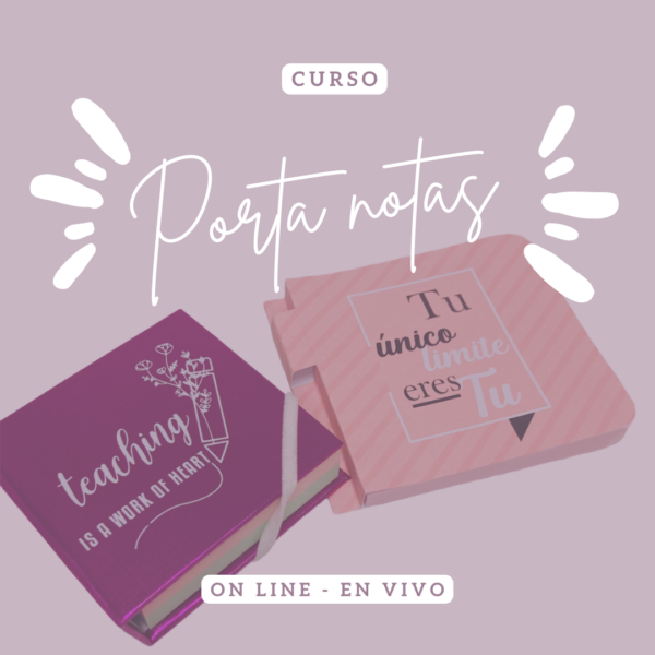 Curso on line - porta notas