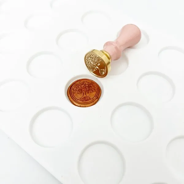 molde de silicona para 12 sellos de lacre - Suzzy - La esquinita del scrap