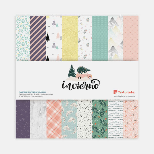 14111519 Colección "INVIERNO" 16 hojas