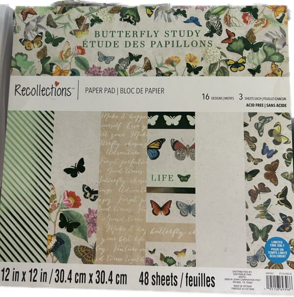 Coleccion Butterfly Study Etude Des Papillons