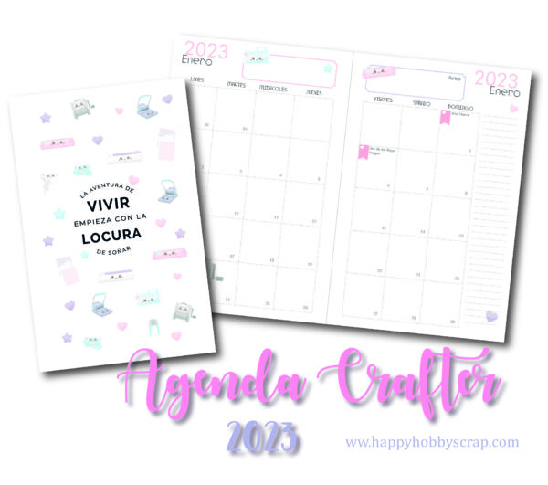 Archivo Digital Planner Crafter - Media carta (sin fechas)