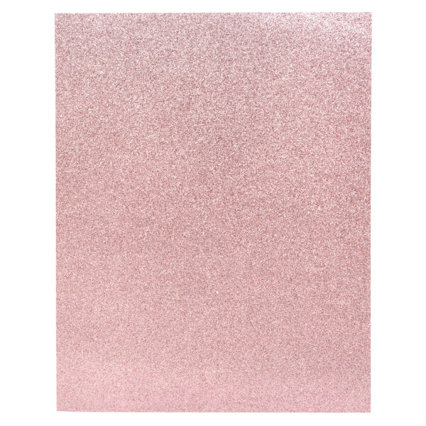 Cartulina Glitter 8.5" x 11"  BUBBLE GUM 355983