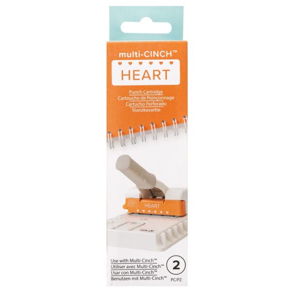 44102805 Cartucho para Multi Cinch en forma de corazon (Heart)