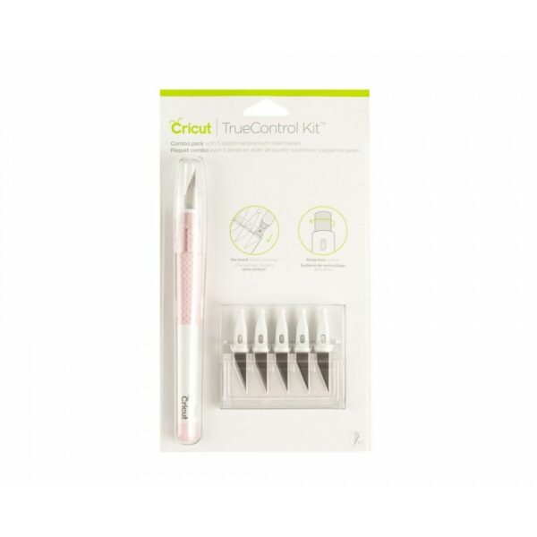 KIT EXACTO CON REPUESTOS CRICUT ROSA