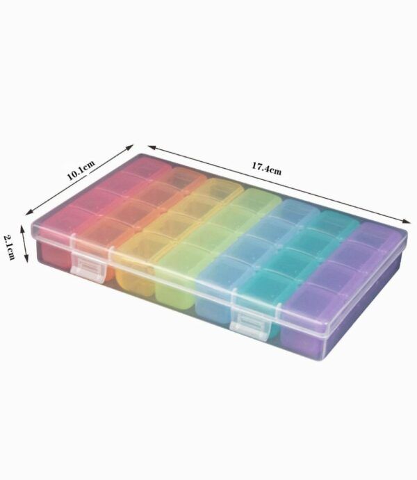 Caja de almacenamiento con divisiónes (28) - Image 2