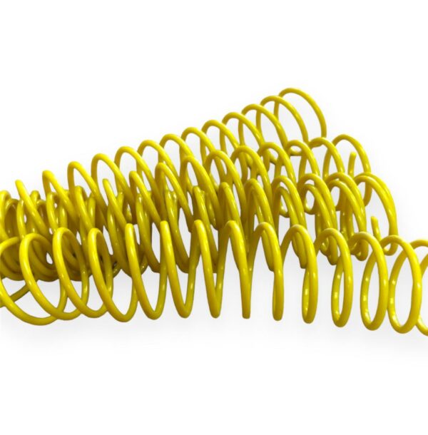 44103504 - 5 piezas de Espiral plástico Amarillo 25 mm