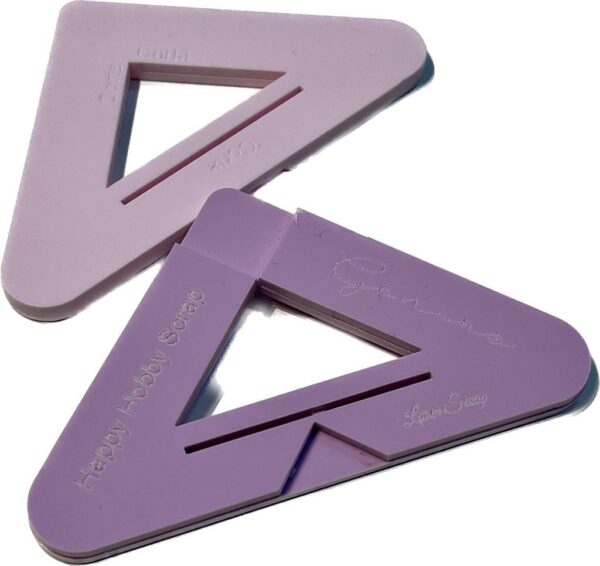 Esquinero para Encuadernar Genius-  Violeta Pastel