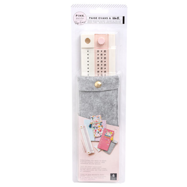 WR Tool BookBind PunchBrd Pink- Herramienta guía para encuadernación 310850