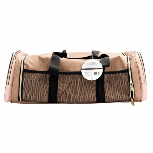 CRAFTER'S BACKPACK - Mochila para plotter de taupe y rosa 663153 - Image 2