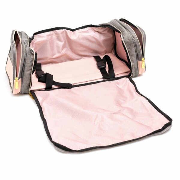 CRAFTER'S BACKPACK - Mochila para plotter de gris y rosa 661349 - Image 3