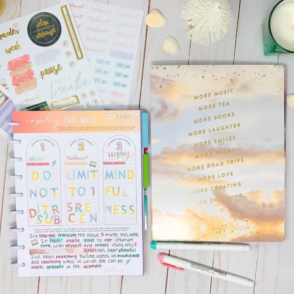 Happy Planner - Planner Accessories - Digital Detox. PLCR-01 - Image 3