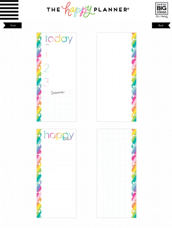 Happy Planner - Filler Paper - Hojas TODAY. FIL-60-4036 - Image 2