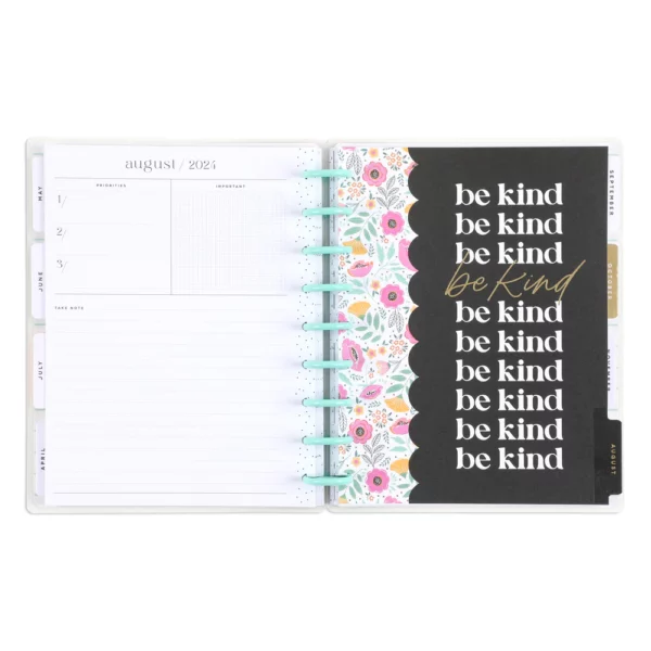 Happy Planner - Planner 2024- Tiny Florals Happy Planner. PPCD12-388 - Image 7