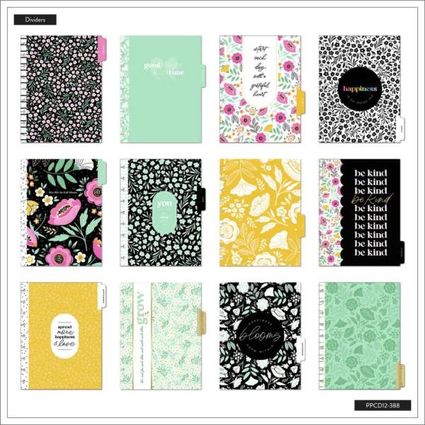 Happy Planner - Planner 2024- Tiny Florals Happy Planner. PPCD12-388 - Image 2