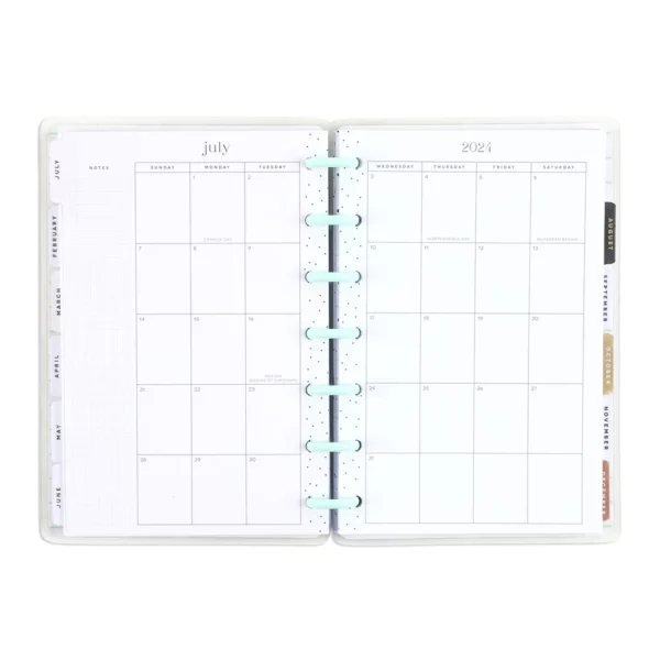 Happy Planner - MINI Planner 2024 - Tiny Florals Happy Planner. PPMD12-144 - Image 4
