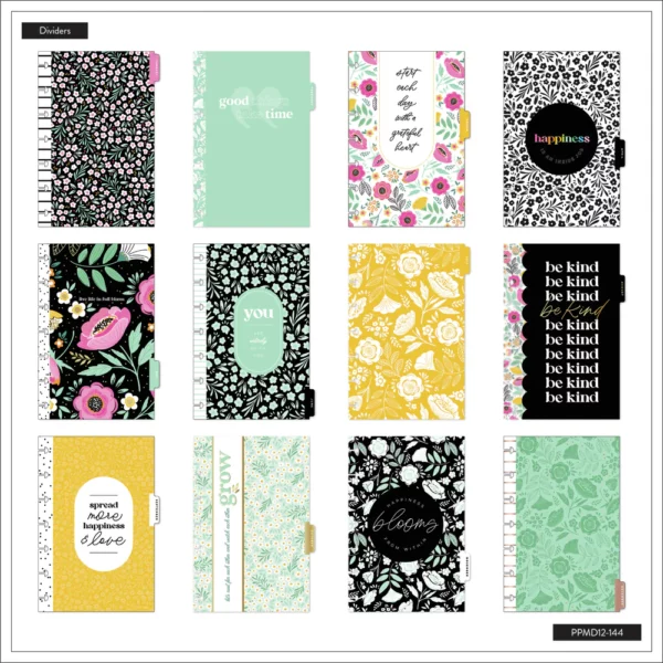 Happy Planner - MINI Planner 2024 - Tiny Florals Happy Planner. PPMD12-144 - Image 10
