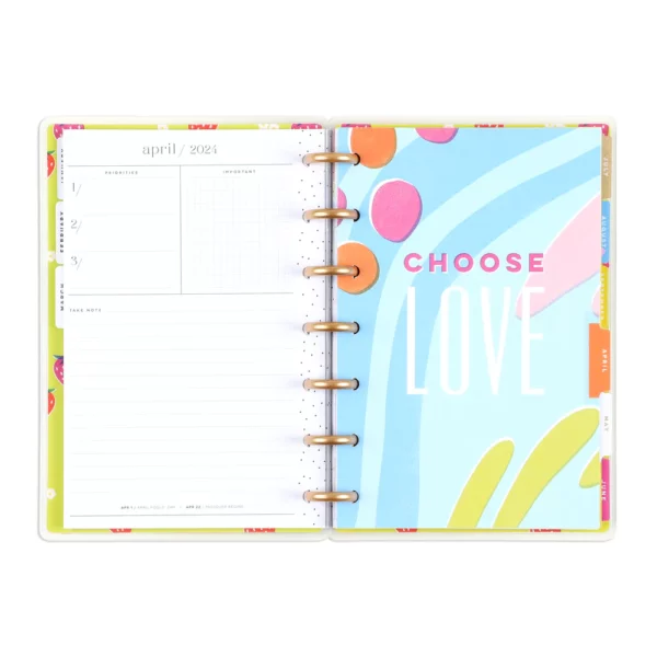 Happy Planner - MINI Planner 2024 - Sunny Risograph Happy Planner. PPMD12-149 - Image 9