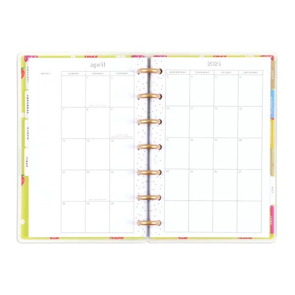 Happy Planner - MINI Planner 2024 - Sunny Risograph Happy Planner. PPMD12-149 - Image 10