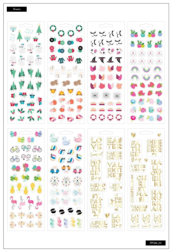 Happy Planner - Sticker - Love this season. PPSM-23 - Image 2