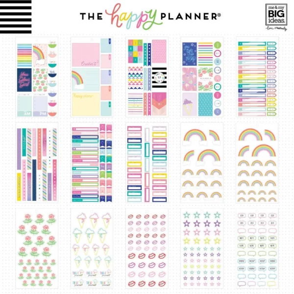 Happy Planner - Paquete Stickers - NEON LIGHTS. PPSV-118-3048 - Image 2