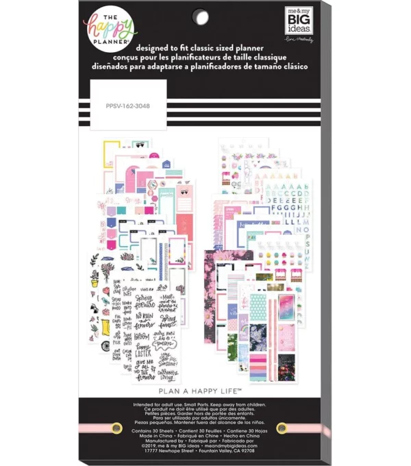 Happy Planner - Paquete Stickers - SPRING. PPSV-162-3048