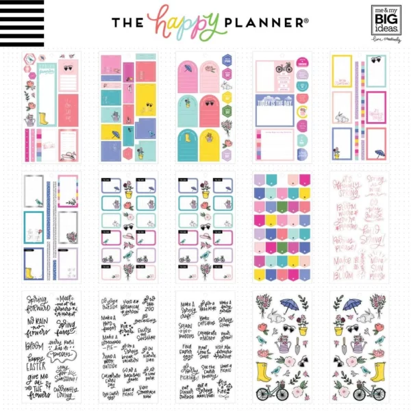 Happy Planner - Paquete Stickers - SPRING. PPSV-162-3048 - Image 2