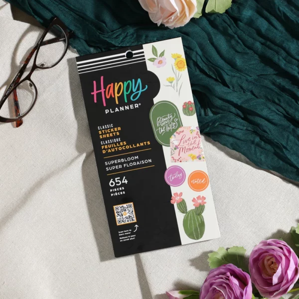Happy Planner - Paquete Stickers - Superbloom. SVP130-271 - Image 8