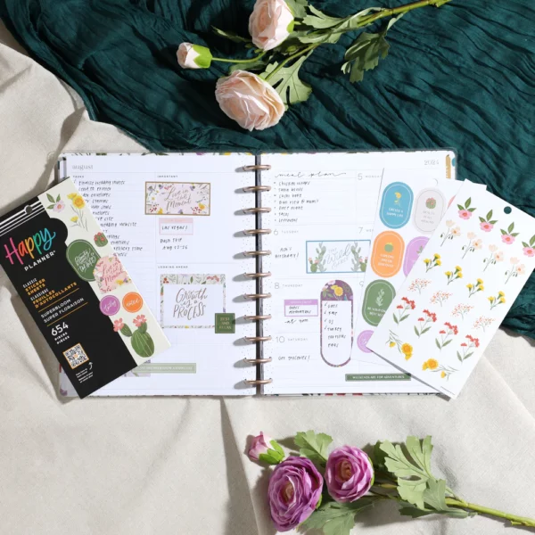 Happy Planner - Paquete Stickers - Superbloom. SVP130-271 - Image 3